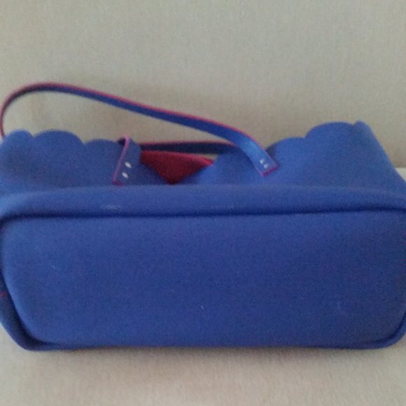 Bath & Bodyworks blue with pink tote NWT - Picture 6 of 6